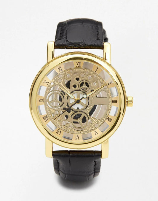 Eart metallic watch